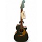 Used Fender Newporter Player Green Acoustic Electric Guitar thumbnail