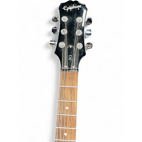Used Epiphone SG Special Bolt On WHITE Solid Body Electric Guitar
