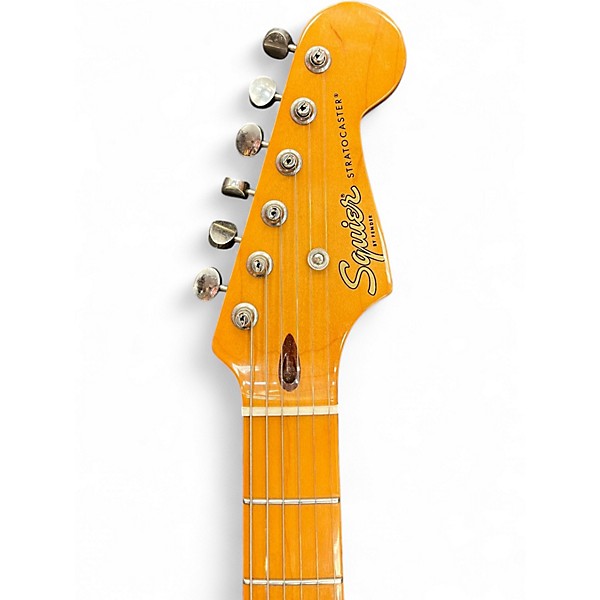 Used Squier Classic Vibe 1950S Stratocaster 2 Color Sunburst Solid Body Electric Guitar