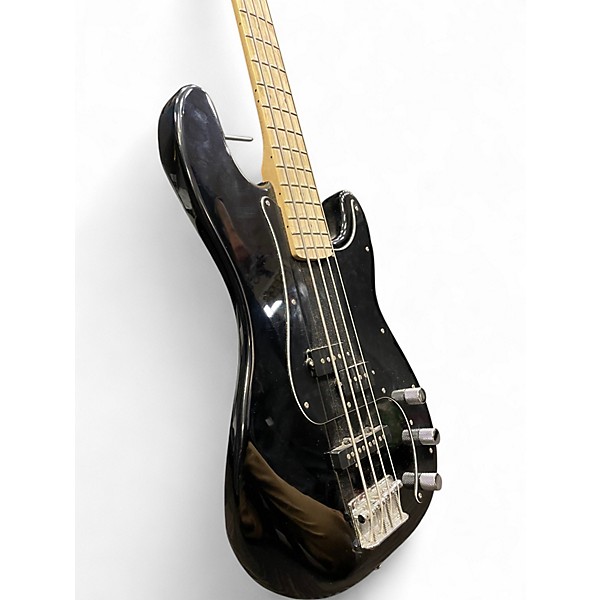 Used Squier Affinity Precision Bass Black Electric Bass Guitar