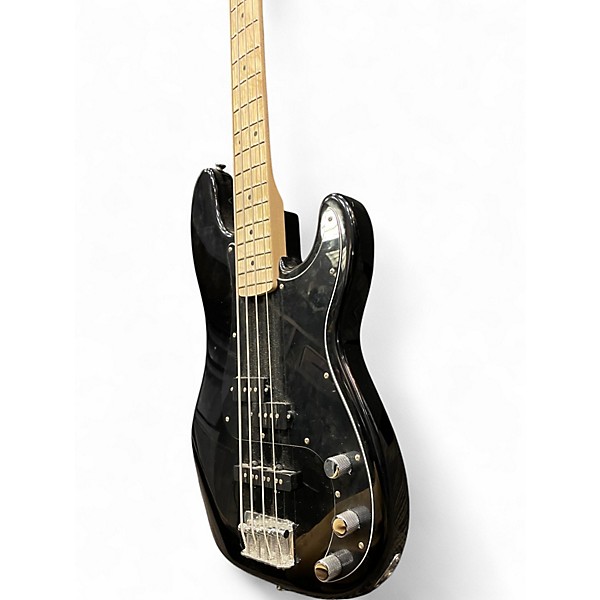 Used Squier Affinity Precision Bass Black Electric Bass Guitar