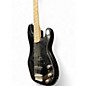 Used Squier Affinity Precision Bass Black Electric Bass Guitar