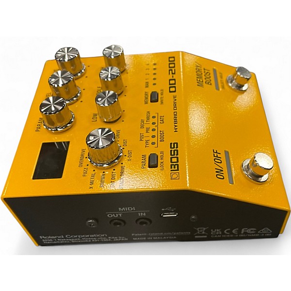 Used BOSS OD200 Effect Pedal