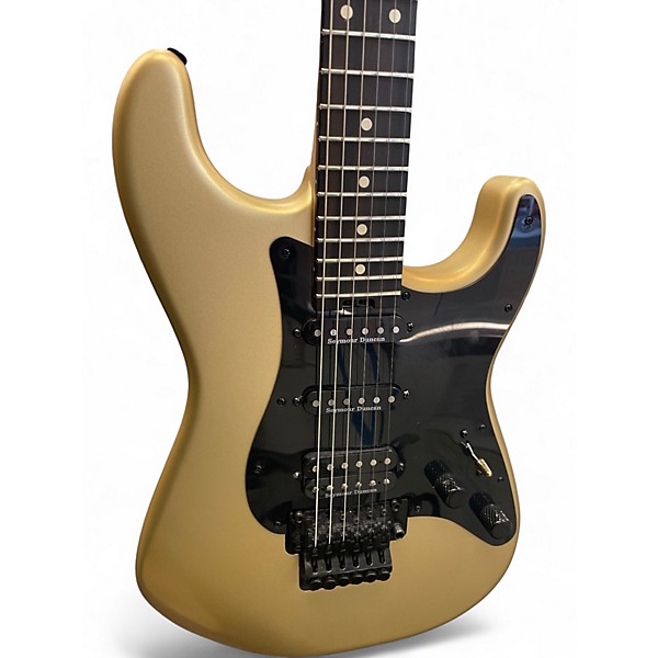 Used Charvel San Dimas SD1 Pharaoh Gold Solid Body Electric Guitar