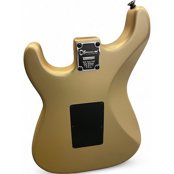 Used Charvel San Dimas SD1 Pharaoh Gold Solid Body Electric Guitar