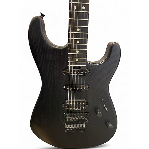 Used Charvel PRO MOD SAN DIMAS STYLE 1 WOOD GRAIN Sassafras Black Solid Body Electric Guitar