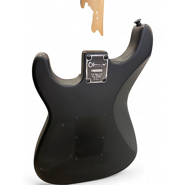 Used Charvel PRO MOD SAN DIMAS STYLE 1 WOOD GRAIN Sassafras Black Solid Body Electric Guitar