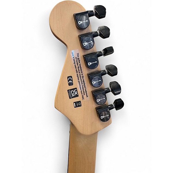 Used Charvel PRO MOD SAN DIMAS STYLE 1 WOOD GRAIN Sassafras Black Solid Body Electric Guitar