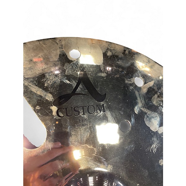 Used Zildjian 16in A Custom EFX Crash Cymbal