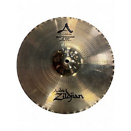 Used Zildjian 14in A Custom Mastersound Hi Hat Bottom Cymbal