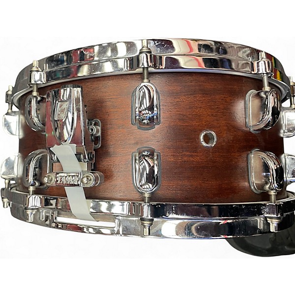 Used TAMA 5.5X14 Starclassic Snare Brown Drum