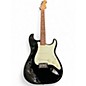 Used 2023 Fender Deluxe Players Stratocaster Black Solid Body Electric Guitar thumbnail