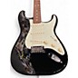 Used 2023 Fender Deluxe Players Stratocaster Black Solid Body Electric Guitar