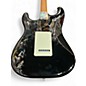 Used 2023 Fender Deluxe Players Stratocaster Black Solid Body Electric Guitar