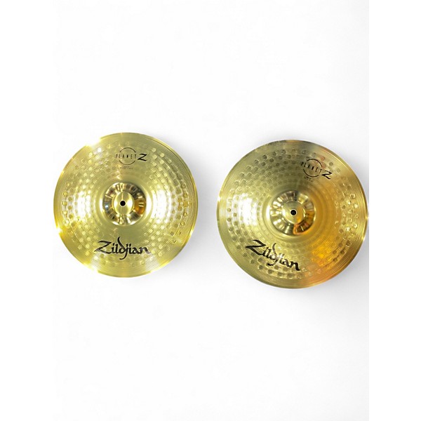 Used Zildjian 14in Planet Z Hi Hat Pair Cymbal