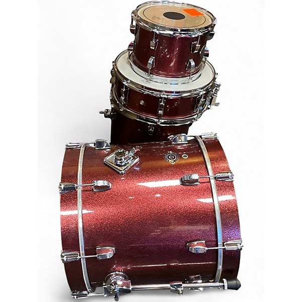 Used Gretsch Drums 4 Piece BREAKBREATS RED SPARKLE Drum Kit