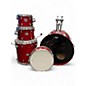 Used Yamaha 5 Piece Stage Custom Candy Apple Red Drum Kit thumbnail