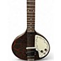 Used Danelectro BABY SITAR RED CRACKLE Flat Red Solid Body Electric Guitar