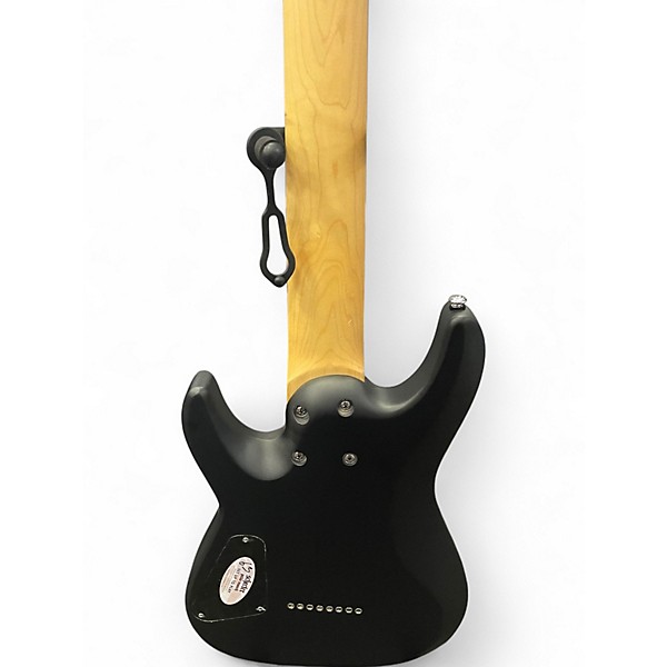 Used Schecter Guitar Research C8 DELUXE Black Solid Body Electric Guitar