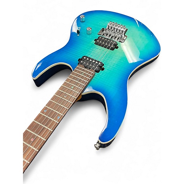 Used Firefly Pure Series Aqua Burst Solid Body Electric Guitar