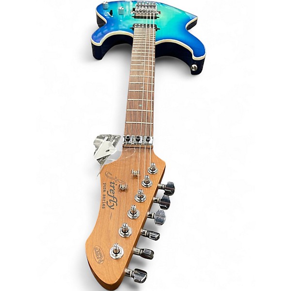 Used Firefly Pure Series Aqua Burst Solid Body Electric Guitar