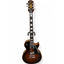 Used Epiphone Les Paul Custom orange burst Solid Body Electric Guitar