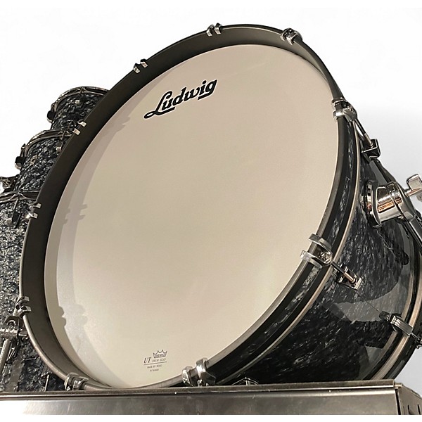 Used Ludwig 4 Piece NeuSonic Blue Pearl Drum Kit