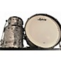 Used Ludwig 3 Piece Classic Maple WHITE MOSAIC Drum Kit thumbnail