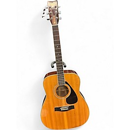 Used Yamaha fg340 Natural Acoustic Guitar
