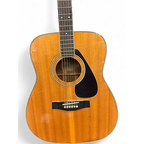 Used Yamaha fg340 Natural Acoustic Guitar