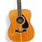Used Yamaha fg340 Natural Acoustic Guitar