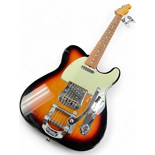 Used Fender Vintera 60s Telecaster Bigsby 3 Color Sunburst Solid Body Electric Guitar