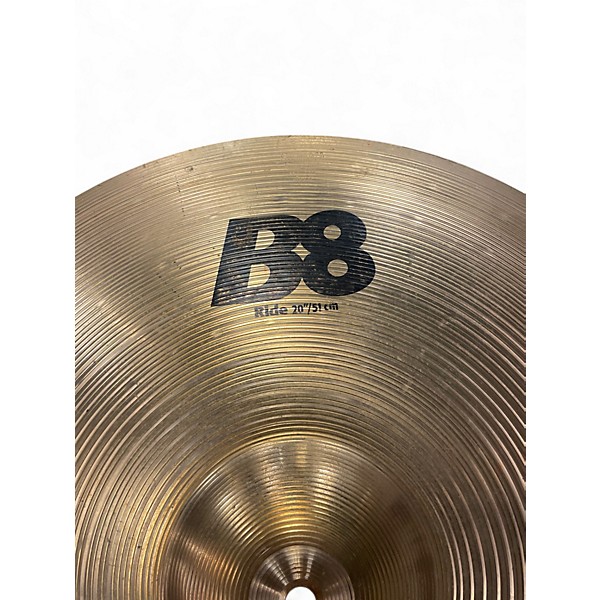 Used SABIAN 20in B8 Ride Cymbal