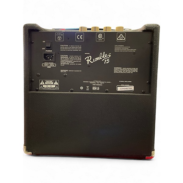 Used Fender Rumble 15 15W 1X8 Bass Combo Amp