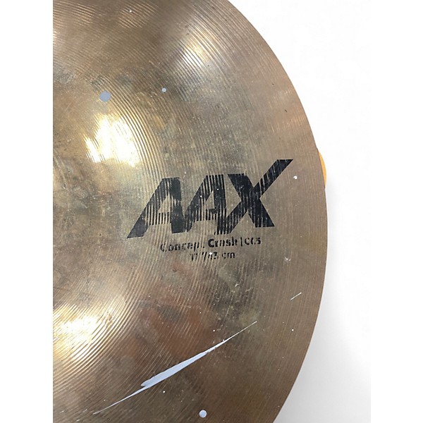 Used SABIAN 17in AAX Concept Crash Cymbal