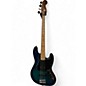 Used Fender Player Jazz Bass Plus Top Blue Burst Electric Bass Guitar thumbnail