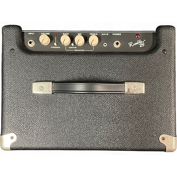 Used Fender Rumble 25 25W 1x8 Bass Combo Amp