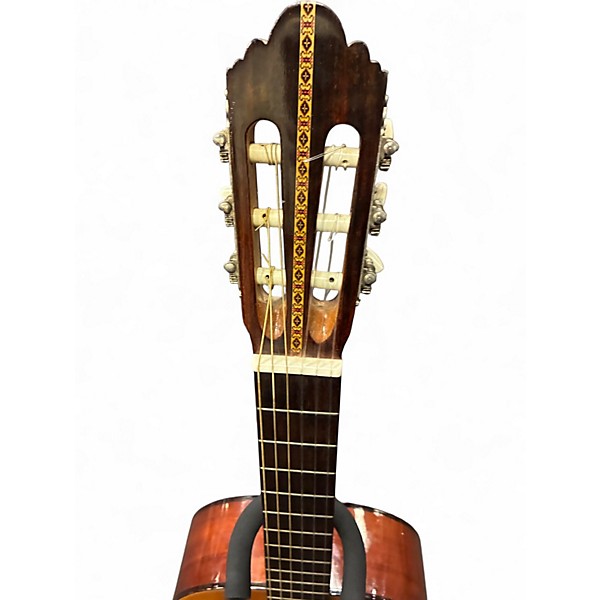 Vintage 1970s Madeira C60 Natural Classical Acoustic Electric Guitar