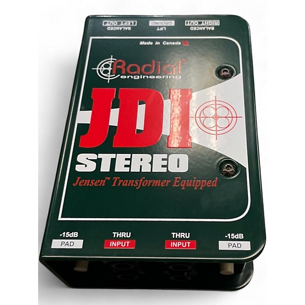 Used Radial Engineering STEREO JDI Direct Box