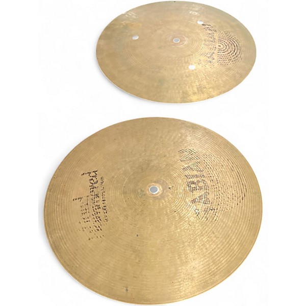 Used SABIAN 14in HH FLAT HI HATS Cymbal