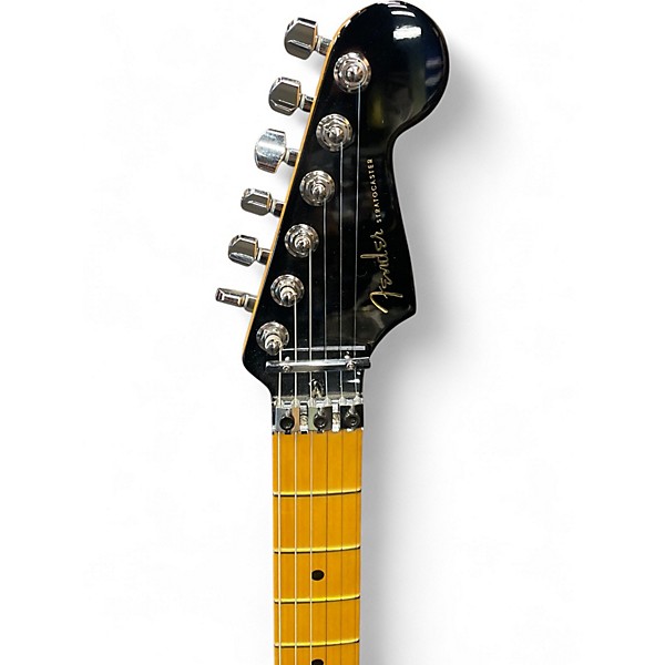 Used 2021 Fender American Ultra Luxe Stratocaster Silverburst Solid Body Electric Guitar