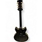 Used D'Angelico EX-SS Black Hollow Body Electric Guitar