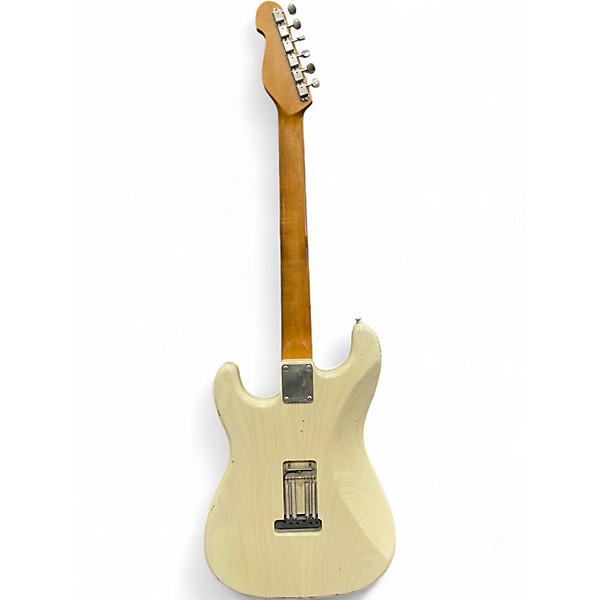 Used Kline SPRINGFIELD Antique White Solid Body Electric Guitar
