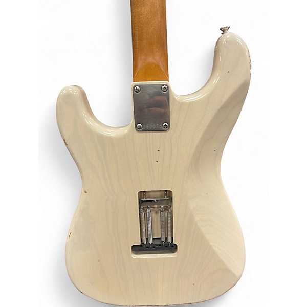 Used Kline SPRINGFIELD Antique White Solid Body Electric Guitar