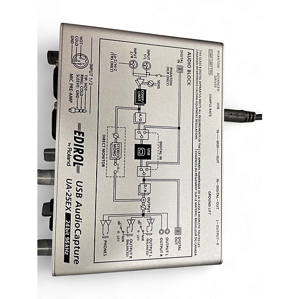 Used Roland UA-25ex interface Audio Interface