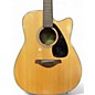 Used Yamaha FGX800C Natural Acoustic Electric Guitar
