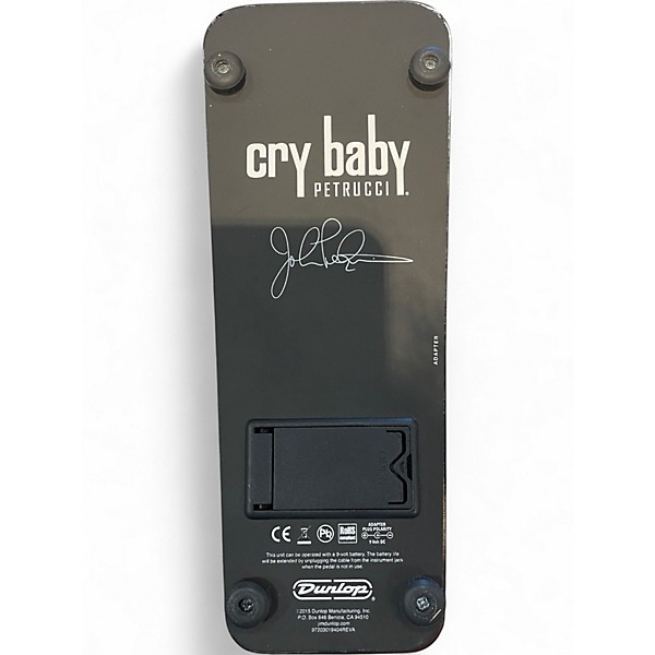 Used Dunlop JP95 John Petrucci Cry Baby Wah Effect Pedal