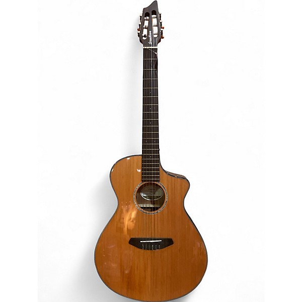 Used Breedlove Pursuit Concert nylon Natural Classical Acoustic Electric Guitar