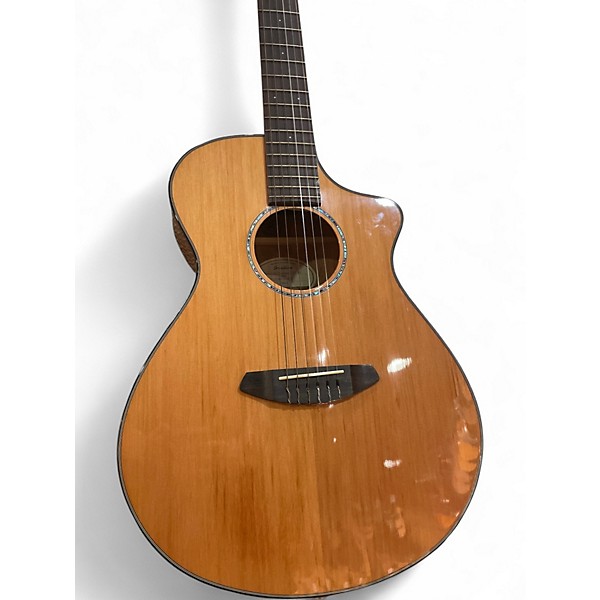 Used Breedlove Pursuit Concert nylon Natural Classical Acoustic Electric Guitar