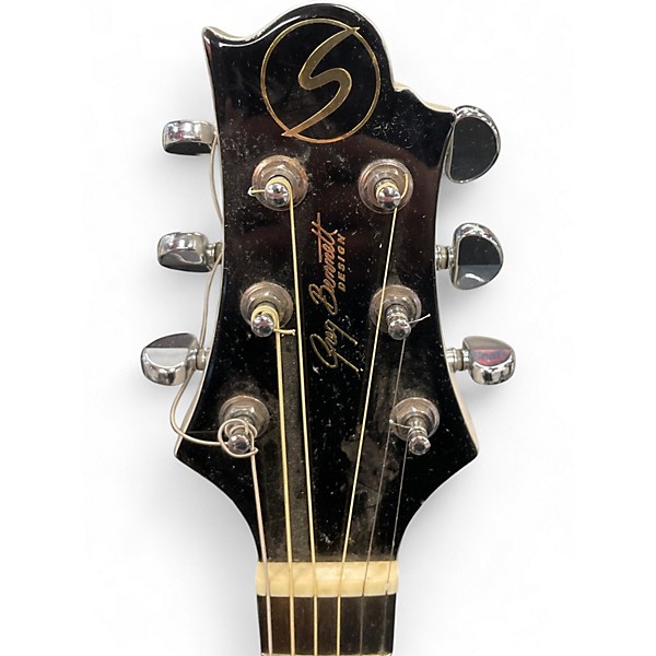 Used Greg Bennett Design by Samick D1 Pearl White Acoustic Guitar